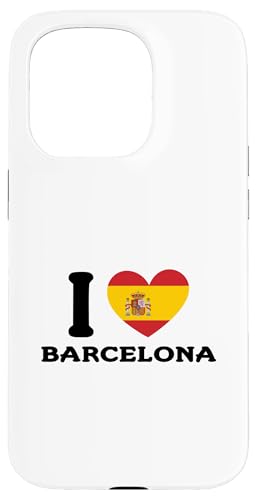 I Love Barcelona Spain Heart �X�y�C������ �X�}�z�P�[�X iPhone 15 Pro �p