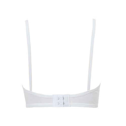 Sport Cami Bras Cotton for Teens Girls, Girl's Training Bra, Comfortable Camisoles with Adjustable Straps, Seamless Adjustable Cotton Cami Bralettes2