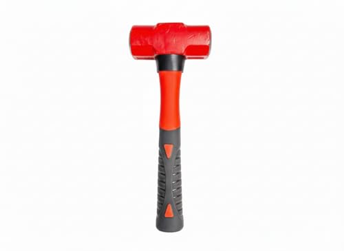 Image of NXR TOOL Sledge Hammer 2.2 Lbs Heavy Duty Drilling Hammer, Carbon Steel Crack Hammer With Shock Absorbent Handle For Construction, Home Improvement, Maintenance Sledge Hammer With Fibre Handle