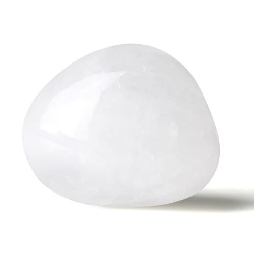 AWARDSEN Bergkristall Trommelsteinen, Kristalle Steine Stapelsteine Deko Steine Edelstein Zur Dekoration von Vasen, Brunnensteinen