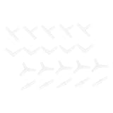 iplusmile 20個 ティーアダプター エアチューブパイプジョイントコネクタ ホースバーブ継手 接続アダプター - connector adapter - ホース継手 腹筋