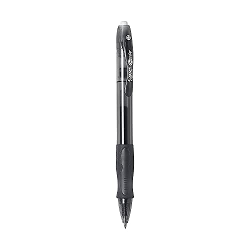 Bolígrafo Gel-ocity retráctil BIC negro pack 24 miniatura 3