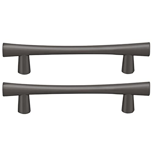 Poignées d'armoire noires lot de 10 poignées de 5 pouces pour quincaillerie de cuisine noir mat