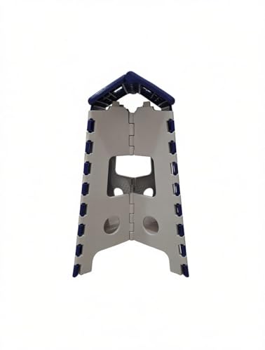 Image of Shah Enterprises Plastic Folding Stool 18 Inch (Blue)