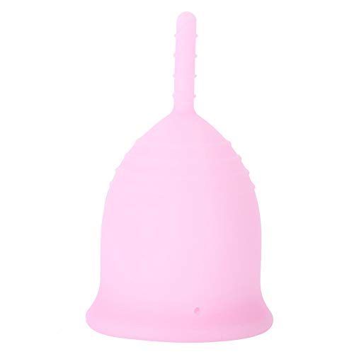 3 Colors Menstrual Cup, Collapsible Reusable Medical Silicone for Menstrual Cups for Women Hygiene Period [L- # 2]