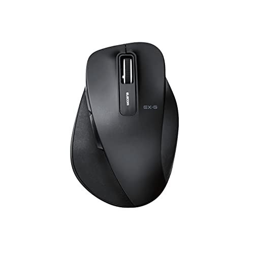【中古】エレコム マウス 有線 Mサイズ 5ボタン (戻る・進むボタン搭載) BlueLED 握りの極み ブラック M-XGM10UBBK Amazon.co.jp: エレコム ワイヤレスマウス 静音 握りの極み Mサイズ 5
