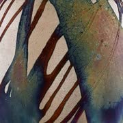 HIKARI 3 inch Handmade Ceramic Raku Vase - Pottery Gifts for Her, Boho, Gift Box, Gift for Mom, Bridesmaid Wedding Gift, Home Décor - HC