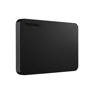 Toshiba 4TB Canvio Basics Portable External Hard Drive,USB 3.2. Gen 1, Black (HDTB440EK3AA)