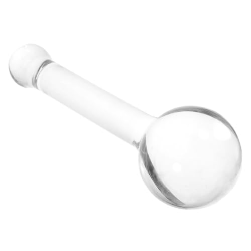 Mortero de cristal POPETPOP portátil transparente para cocina