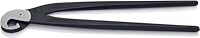 KNIPEX Fliesenlochzange (Papageienschnabelzange) schwarz atramentiert 200 mm, 91 00 200