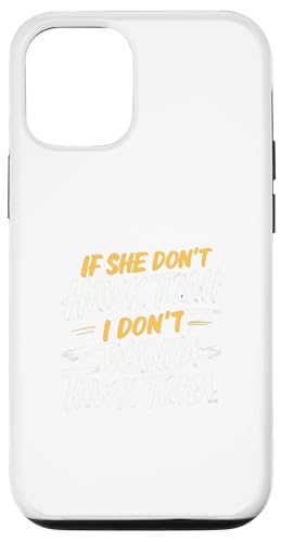 Carcasa para iPhone 15 If She Don't Hawk Tush I Won't Tawk Tuah Funny Meme Camiseta