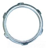 Bridgeport 101-S Conduit Locknuts; 1/2 Inch, Steel, Pack of 100