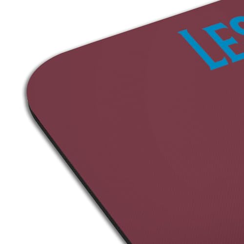 Set de table rouge antidérapant grand format pour coin lecture confortable
