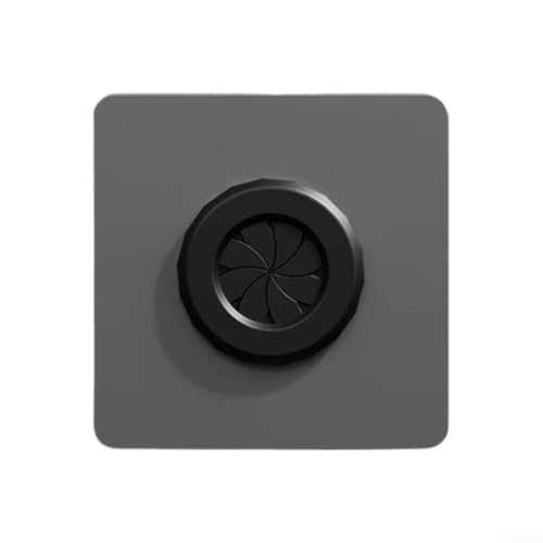 Image of 32mm Rotating Cable Grommet PC Desk Wire Cover No Drill Home Office(Gray)