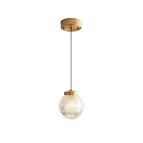 Suspension en verre sphérique simple pour adoucir la lumière