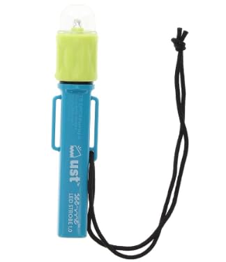 UST See-Me 1.0 - Luz LED estroboscópica de Seguridad Impermeable de 28 lúmenes para emergencias, Camping, Senderismo y Supervivencia al Aire Libre, Naranja, Talla única (20-51152-08)