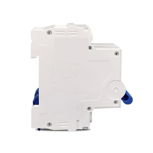 Disyuntor de CA de 2 polos y 63A para control de cortocircuitos en carril DIN 3