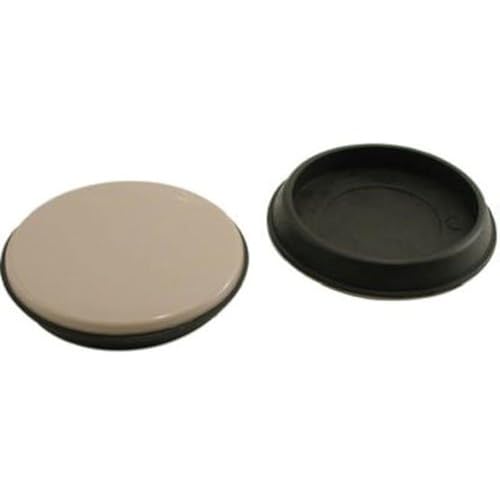 Shepherd Hardware 9222 2-3/4-Inch SlideGlide Furniture Cups, 4-Pack