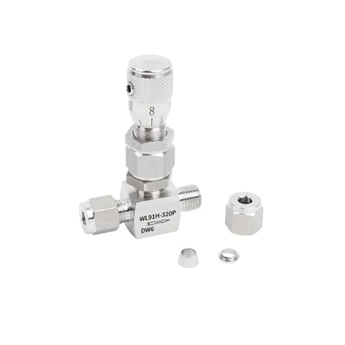 Vanne de régulation de débit 32 MPa contre la surpression industrielle inox 304