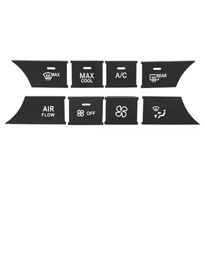 Temperature Adjustment Knob Air Conditioning Switch Multimedia Button Climate Control HVAC (F Set of Buttons (ML/GL/GLS/GLE))