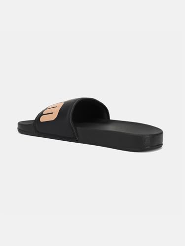 Image of hummel CHUNK MEN SLIDERS Comfortable Cushioned Sole Arch Support Durable Lightweight Flexible Trendy Style Flip flops and Slippers Slides for Men Daily use Chappal