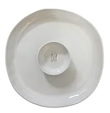 Rae Dunn Artisan Collection by Magenta CHIP or VEGETABLE DIP PLATTER