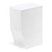 YAMAZAKI home 3385 Tower Sanitary Step Trash Can WH Space Saving, One Size, White