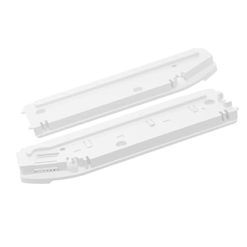 US-Based Supplier - W10874836 Pantry Drawer End Cap Set Kit (Left & Right Sides) - Compatible With Amana Kenmore KitchenAid Mtag Whirlpool Refrigerator - Replaces 4449807 AP6004794 FIX11738134