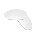Boldbright Replacement Lenses Compatible with Oakley Whisker Sunglasses - HD Clear Non-Polarized