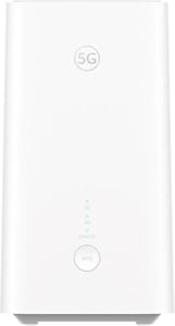 HUAWEI 5G CPE 5, WiFi 6 3000Mbps 5G Dual Band Home Router, 3.6Gbps Download Speed, Easy Connect & Management with Wi-Fi Mesh+, Connect 128 Devices + 2 Year Warranty