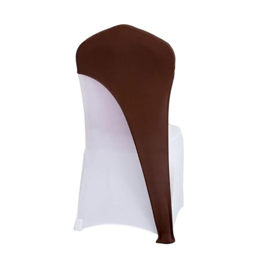 carotoe Fundas elásticas para sillas, de elastano, banquetes, bodas, fiestas, comedor, fundas elásticas de poliéster, decoración de boda