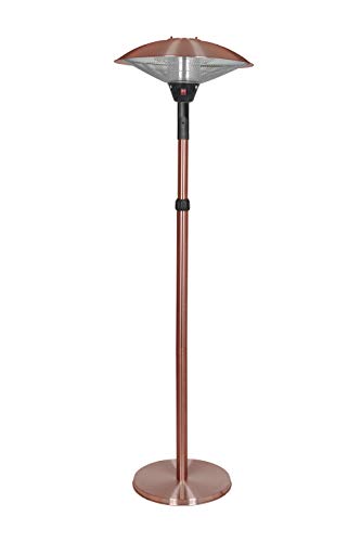 La Hacienda Adjustable Standing Heater Copper 69568