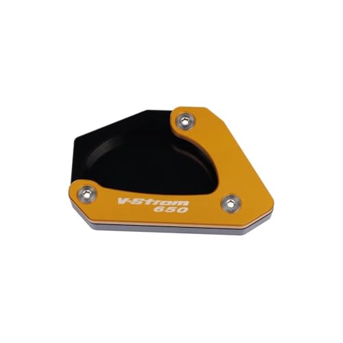 Plaque de support béquille moto VSTROM 650 pour éviter les chutes à l'arrêt