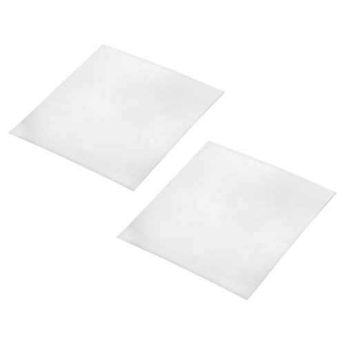 Image of uxcell 2 Pcs Zinc Sheets, 99.9% High Purity Zinc Plate 0.01 inchx4 inchx4 inch(0.3x100x100mm) Metal Zinc Foil Zinc Anode Strip for Science Lab Industry DIY Craft