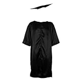 LOVETRENDS Graduation Hat & Costume Set – Complete Grad Party Outfit with Cap, Gown & Accessories – Great for Students, Friends & Family – Ideal for Photos & Graduation Event