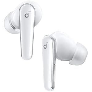 Soundcore Liberty 5 by Anker Wireless Bluetooth Headphones with Noise Cancellation, 2X Loud Voice Reduction, Real Time ANC, Dolby Audio, Clear Calls with 6 Mics AA, Long Lasting