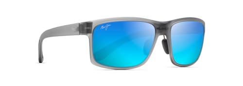 Maui Jim Men's and Women's Pokowai Arch Polarized Rectangular Sunglasses2