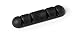 Price comparison product image Durable CAVOLINE Cable Management Cable Clips | Pack of 2 Graphite Self-Adhesive Clips for 4 Cables | Ideal for Quick and Easy Wire Management