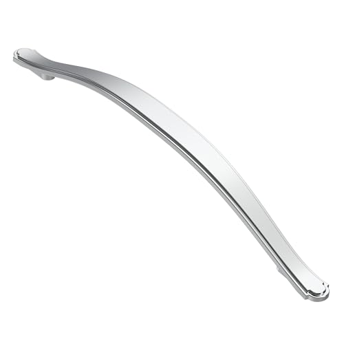 Alzassbg 7-1/2"Polished Chrome Cabinet Pulls and Handles 10 Pack, AL3028CP