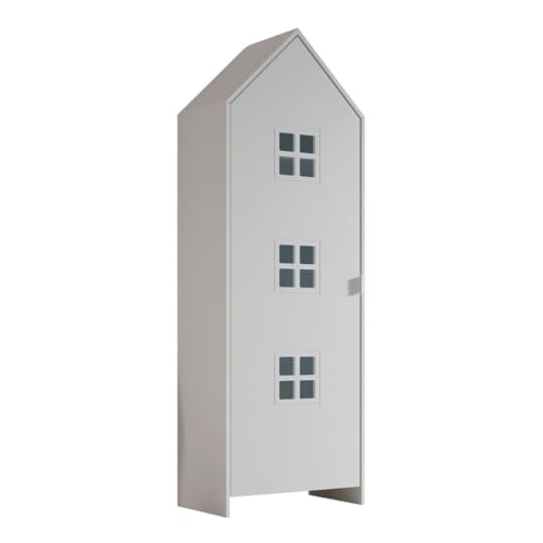 Armoire Enfant Maison Casami Bruges 171cm Blanc
