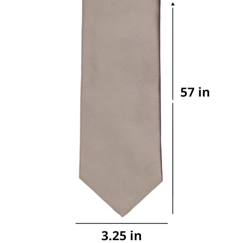 Image of tiemart Premium Solid Color Necktie