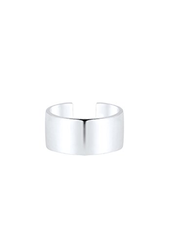 Earcuff Argent 925 Elli Basic, le bijou d'oreille sans perçage ni douleur inconfortable - 2