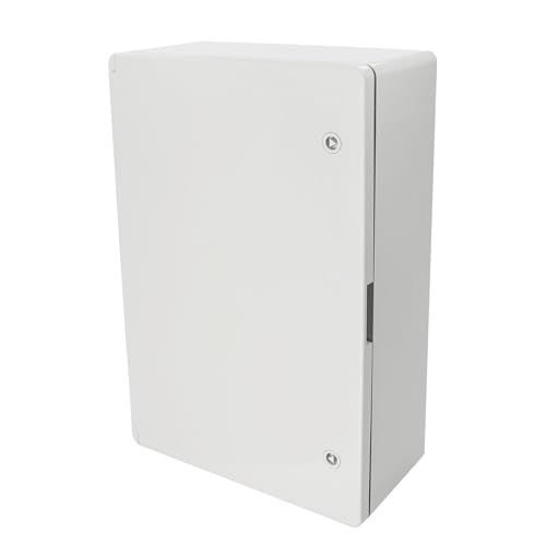 Cuadro Eléctrico de Superficie IP65 600x400x200mm mm Gris - Armario de Distribución en ABS con Placa de Montaje Galvanizada - Caja Estanca Interior y Exterior - Horoz Electric