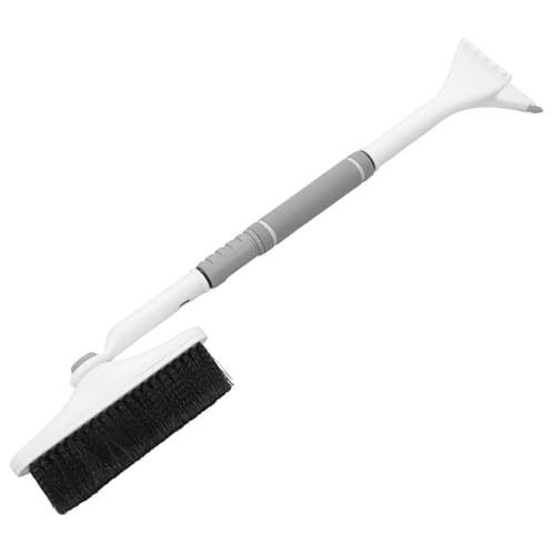 Kit para quitar parabrisas y quitar hielo con cepillo telescópico ajustable