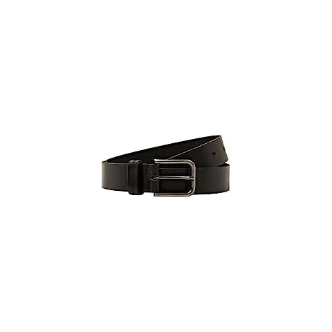 ESPRIT Men's Black Belt, 80 cm Cover