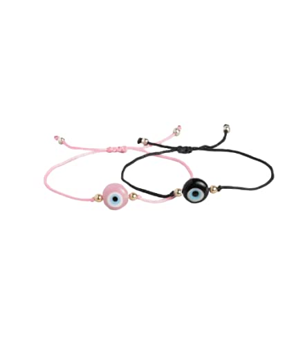 El Regalo Mens, Womens Lucky Evil Eye Handwoven Adjustable Evil Eye Anklet cum Bracelet/Anklet Set - (2 Pieces, Red & Blue) (B09PJJC2V4) Amazon Price History, Amazon Price Tracker