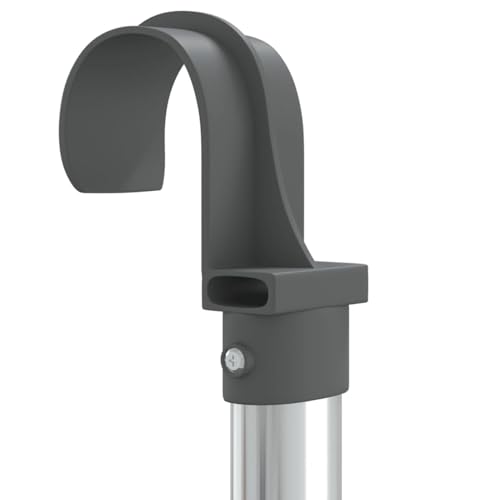 Gecheer 5 Tier Aluminium Adjustable Height Folding Laundry Drying Rack - Silver Model344384 - Image 7