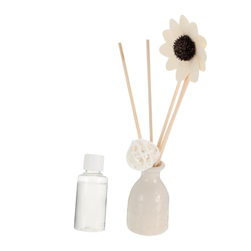 Set Difusor de Aroma con Jarrón de Cerámica y Varillas Rattan miniatura 1