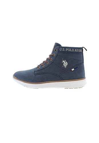 U.S. Polo Assn. - YGOR007M/CU1 PU Boots for Men, blue, 11.5 UK U.S. Polo Assn. - YGOR007M/CU1 PU Boots for Men, blue, 11.5 UK