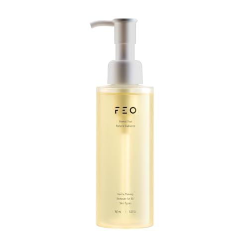 FEO Deep Cleansing Oil, Facial Cleansing Oil, Makeup Remover, Cleanses without Clogging Pores, Residue-Free, All Skin Types, Sensitive Skin, 5.07 fl. oz.